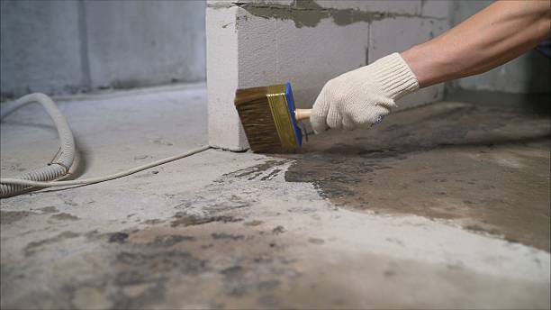SJ Waterproofing Pros Waterproofing coverage map for Bellevue, PA and surrounding area